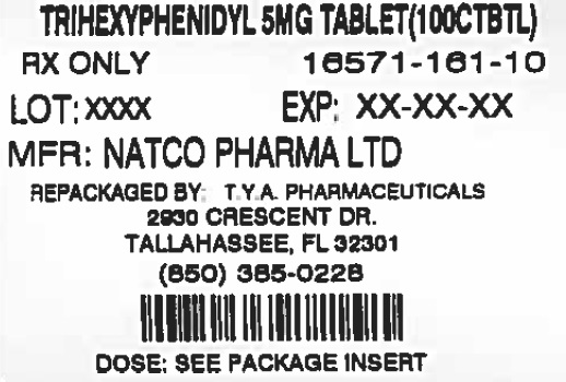 Trihexyphenidyl Cellulose Microcrystalline